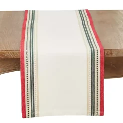 Discount Kirklands Home Merry Pines Cotton Runner