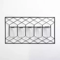 Online Kirklands Home Metal Wire and Bottles Wall Plaque