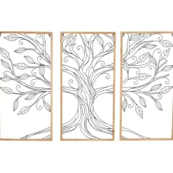 Hot Kirklands Home Metal Wire Tree Panel Wall Plaques, Set of 3