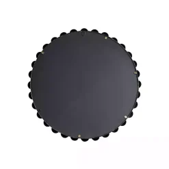 Best Kirklands Home Metallic Foiled Beaded Wall Mirror, 27 in. Gold