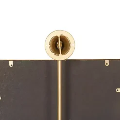 Discount Kirklands Home Metallic Metal Frame Wall Mirror Gold