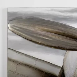 Sale Kirklands Home Metallic Propeller Canvas Art Print