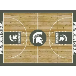 Kirklands Home Michigan State Courtside Area Rug, 4x6