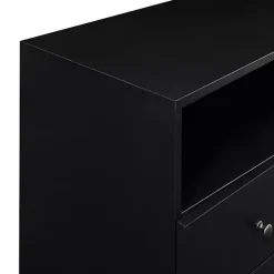 Best Kirklands Home Midnight Mid-Century Modern Sideboard