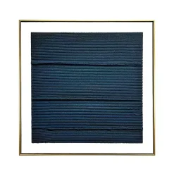 Best Kirklands Home Midnight Waves Framed Canvas Art Print Blue
