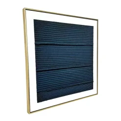 Best Kirklands Home Midnight Waves Framed Canvas Art Print Blue