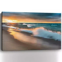Kirklands Home Miners Beach Light Canvas Art Print, 60x40 in.
