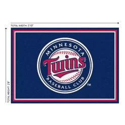 Kirklands Home Minnesota Twins Spirit Rug, 3x4