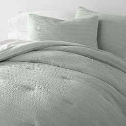 Sale Kirklands Home Mist Waffle Ultra-Soft 3-pc. Twin Comforter Set Green