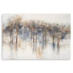 Kirklands Home Misty Woods I Abstract Canvas Art Print