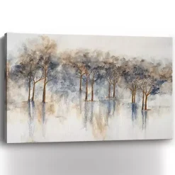 Kirklands Home Misty Woods I Abstract Canvas Art Print