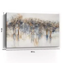 Kirklands Home Misty Woods I Abstract Canvas Art Print