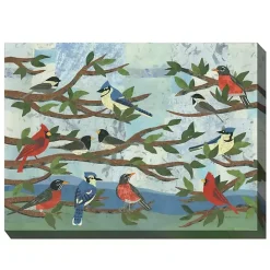 Online Kirklands Home Mixed Company Outside Canvas Art Print