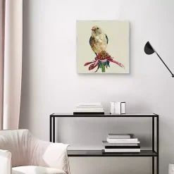 Outlet Kirklands Home Mixed Media Bird II Framed Canvas Art Print