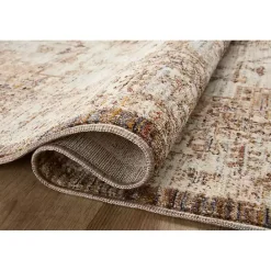 Best Kirklands Home Mocha and Cream Sorrento Area Rug, 7x10
