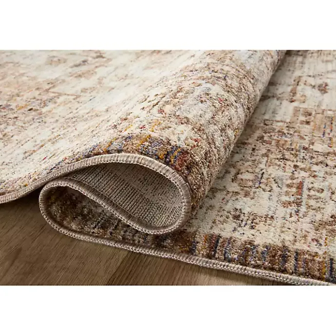 Best Kirklands Home Mocha and Cream Sorrento Area Rug, 7x10