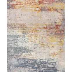 Clearance Kirklands Home Modern Abstract Sunset Area Rug, 8x12 Multi