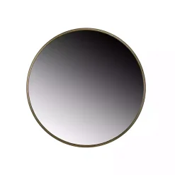 Online Kirklands Home Modern Metal Round Wall Mirror Gold