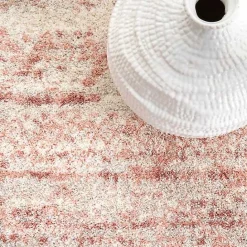 Kirklands Home Modern Hattie Area Rug, 5x8 Orange