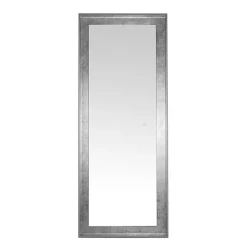Outlet Kirklands Home Montauk LED Full Length Mirror Silver