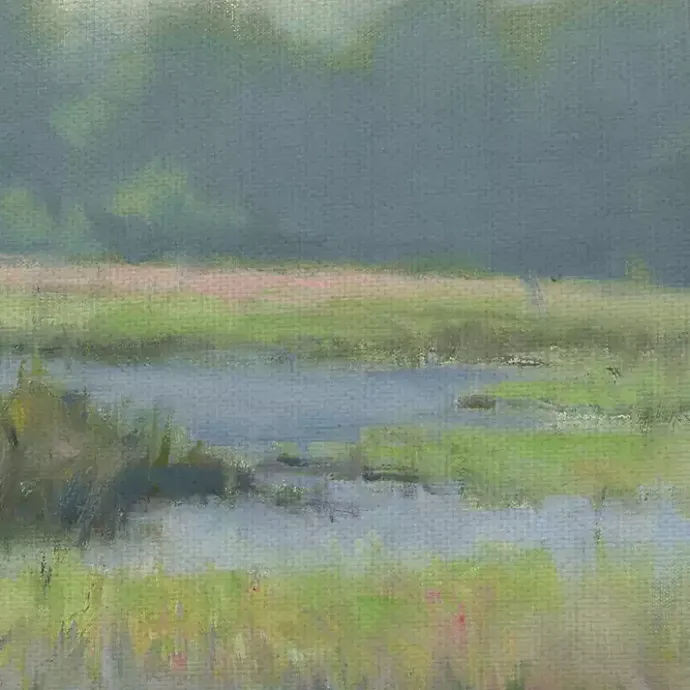 New Kirklands Home Morning at Edmund's Marsh Canvas Art Print