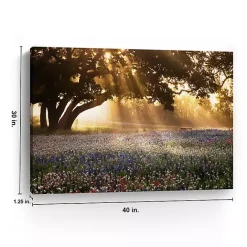 Kirklands Home Morning Meadow Giclee Canvas Art Print, 40x30 in. Yellow