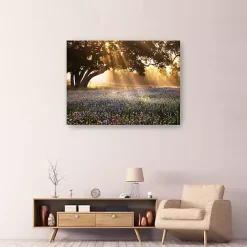Best Kirklands Home Morning Meadow Giclee Canvas Art Print, 48x36 in. Yellow