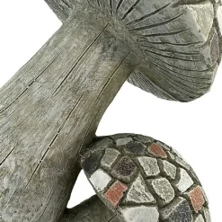 Online Kirklands Home Mosaic Mushrooms Outdoor Statue