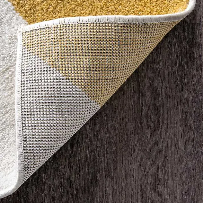 New Kirklands Home Multicolor Abstract Shapes Area Rug, 8x10