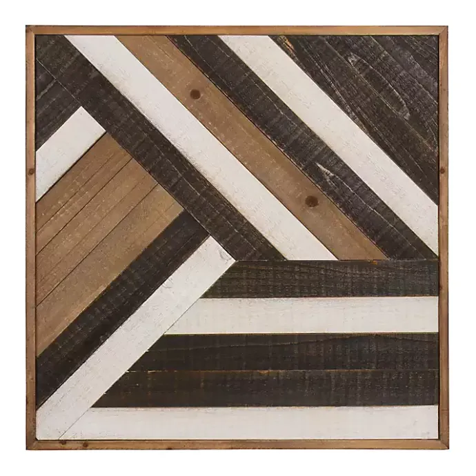 Discount Kirklands Home Multicolor Ballez Shiplap Wood Wall Plaque
