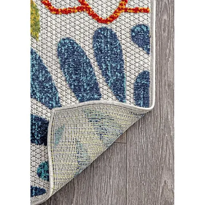 Outlet Kirklands Home color Burst Indoor/Outdoor Area Rug, 8x10 Multi