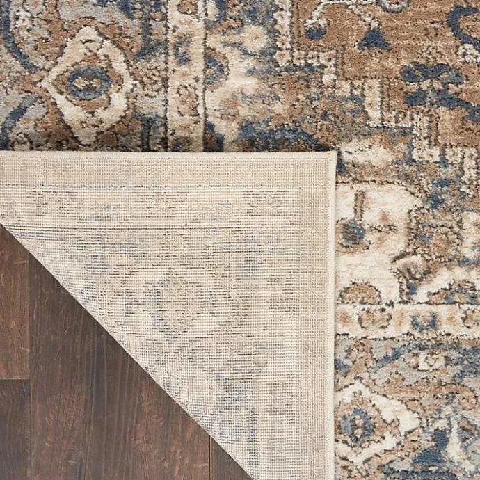 Outlet Kirklands Home Multicolor Nadia Medallion Area Rug, 4x6 Gray