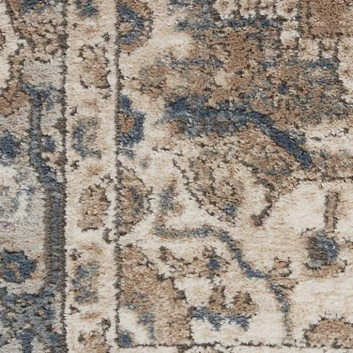 Kirklands Home Multicolor Nadia Medallion Area Rug, 5x7 Gray