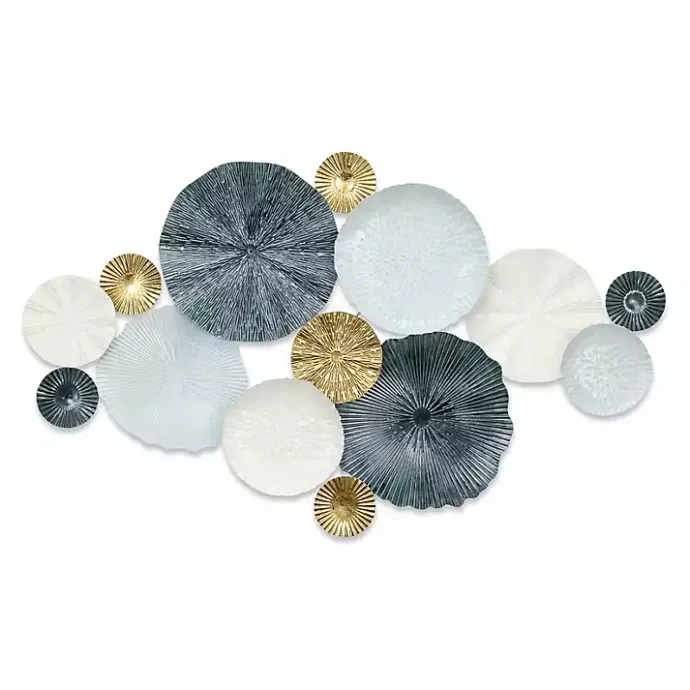 Clearance Kirklands Home Multicolor Round Panel Sasha Wall Plaque
