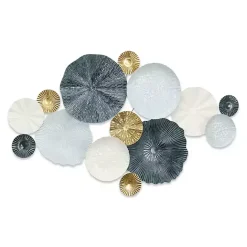 Clearance Kirklands Home Multicolor Round Panel Sasha Wall Plaque