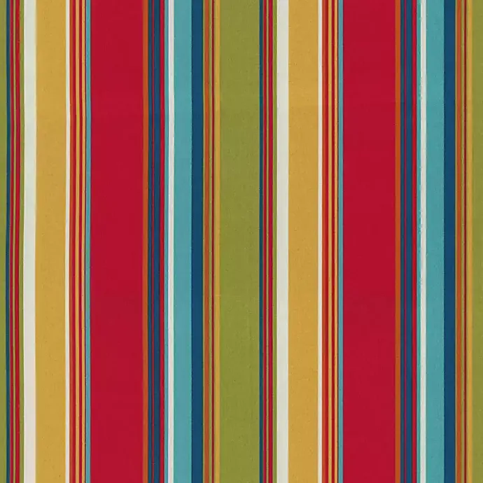Clearance Kirklands Home color Striped Outdoor Seat Cushions, Set of 2 Multi