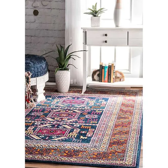 Kirklands Home -Color Tribal Marisela Area Rug, 5x7 Multi