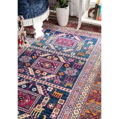 Kirklands Home -Color Tribal Marisela Area Rug, 5x7 Multi