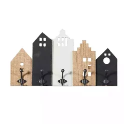 Best Kirklands Home Multicolor Wood Building Wall Hooks