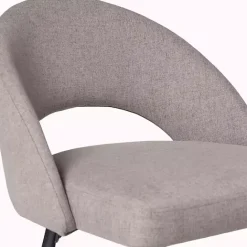 Online Kirklands Home Mushroom Upholstered Charli Bar Stools, Set of 2 Gray