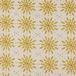 Clearance Kirklands Home Mustard Boho Floral Indoor/Outdoor Pillow
