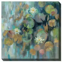 Hot Kirklands Home Mystic Pond Outdoor Canvas Art Print