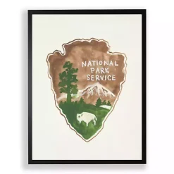 Hot Kirklands Home National Park Service Framed Art Print