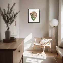 Hot Kirklands Home National Park Service Framed Art Print
