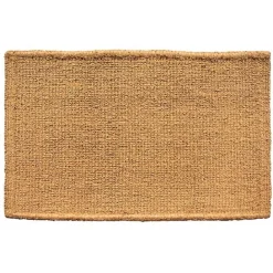 Discount Kirklands Home Natural and Black Welcome Doormat, 48x30 in.