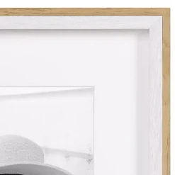 New Kirklands Home Natural and White 4-pc. Gallery Wall Frame Set