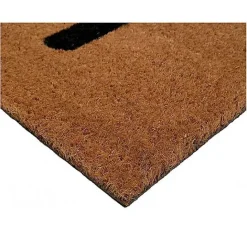 Kirklands Home Natural Arch Hello Doormat Brown