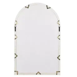 Best Kirklands Home Natural Arched Pane Doors Wall Mirror