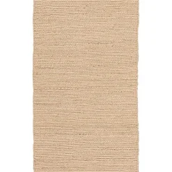 Online Kirklands Home Natural Bleached Jute Area Rug, 3x5 Tan