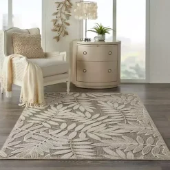 Online Kirklands Home Natural Botanical Outdoor Area Rug, 6x9